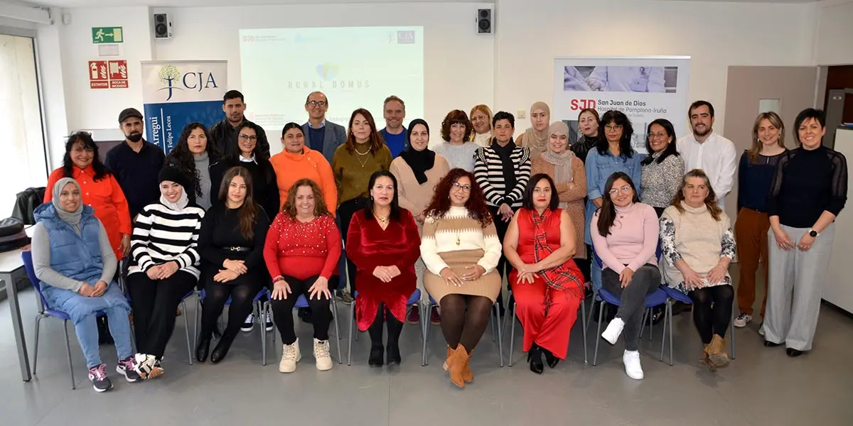 El proyecto Rural Domus ha formado a 32 personas como cuidadoras profesionales de personas mayores en el medio rural