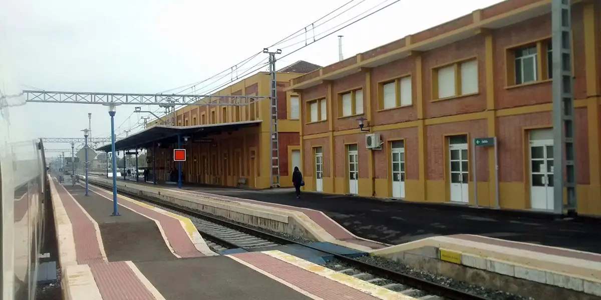 Estaci&oacute;n de tren de Castej&oacute;n de Ebro