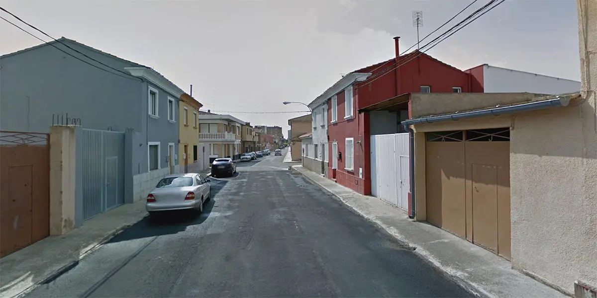 Calle Juan XXIII de Ribaforada