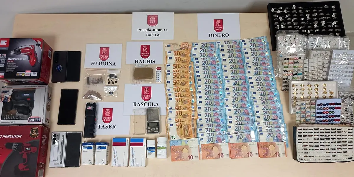 Drogas, dinero y material robado pendiente de devoluci&oacute;n
