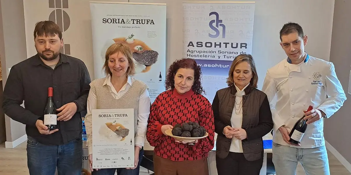Soria vive su temporada m&aacute;s arom&aacute;tica con la Trufa Negra como protagonista