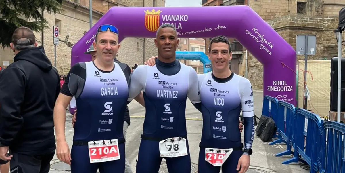 Jos&eacute; Luis Garc&iacute;a, Nathanael Mart&iacute;nez y Jos&eacute; Vico