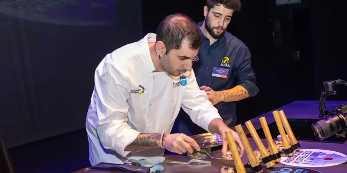 Un momento de la II edici&oacute;n del concuros de pincho de verdura celebrado en 2024
