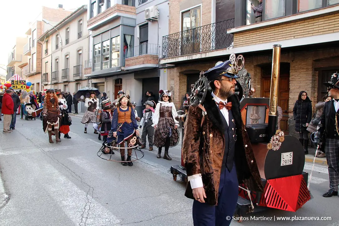 Carnaval 2025 en Murchante adultos grupos 2&ordm; Steampunk&nbsp;Land
