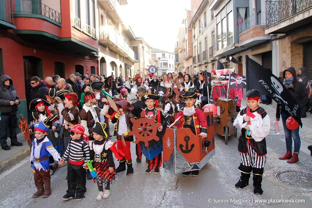Carnaval 2025 en Murchante infantil grupos 1&ordm; Los piratas del Canal