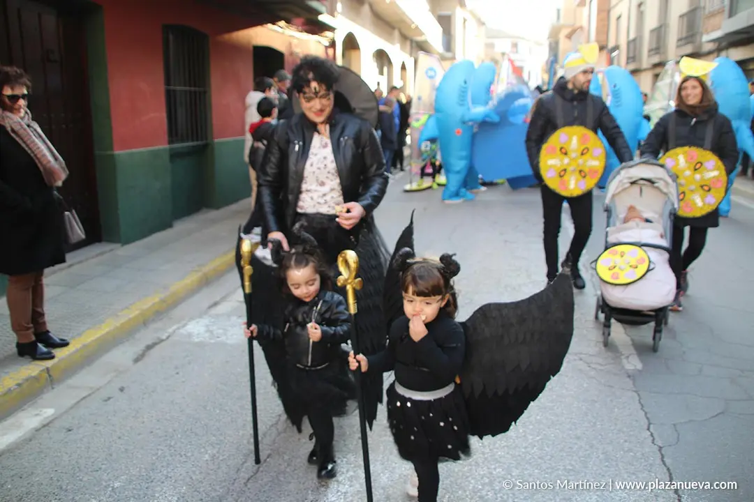 Carnaval 2025 en Murchante infantil individual 1&ordm; Mal&eacute;ficas
