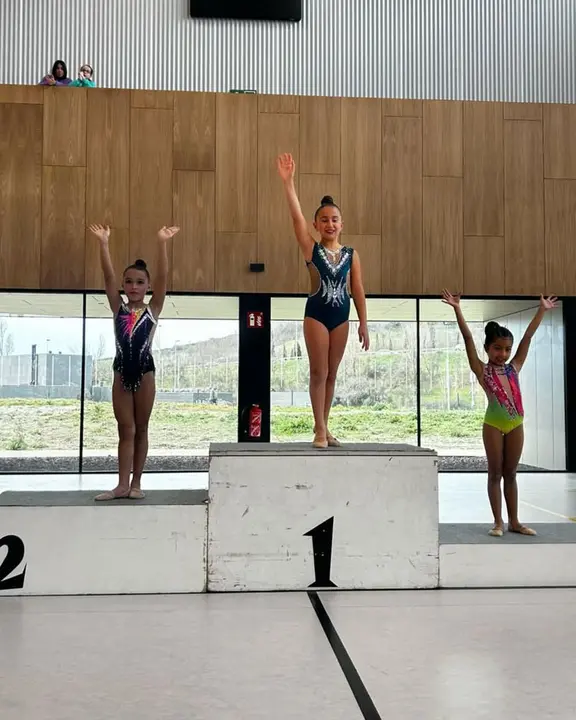 Actuaci&oacute;n del Club Gimnasia R&iacute;tmica Tudela en la primera fase de los Juegos Deportivos de Navarra 6
