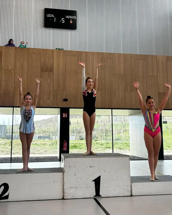 Actuaci&oacute;n del Club Gimnasia R&iacute;tmica Tudela en la primera fase de los Juegos Deportivos de Navarra 8