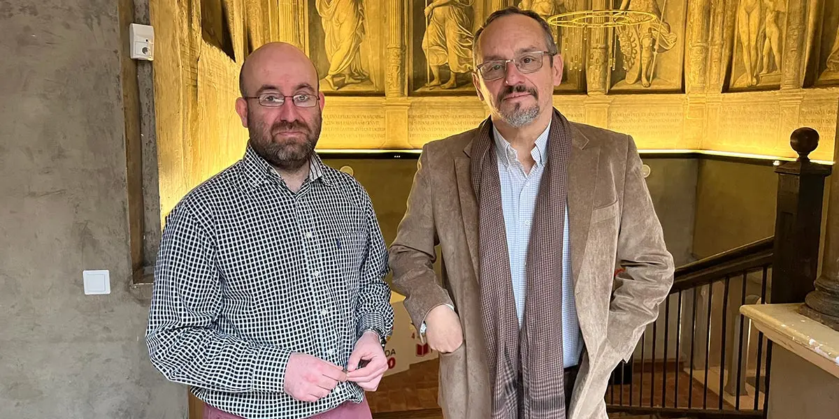 Iker Aranjuelo y Luis Fern&aacute;ndez