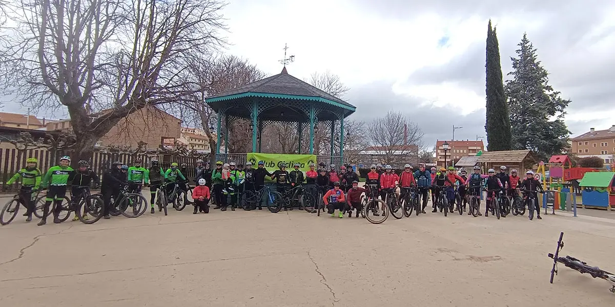 Quedada BTT organizada el s&aacute;bado por el Club Ciclista Moncayo Soriano 2