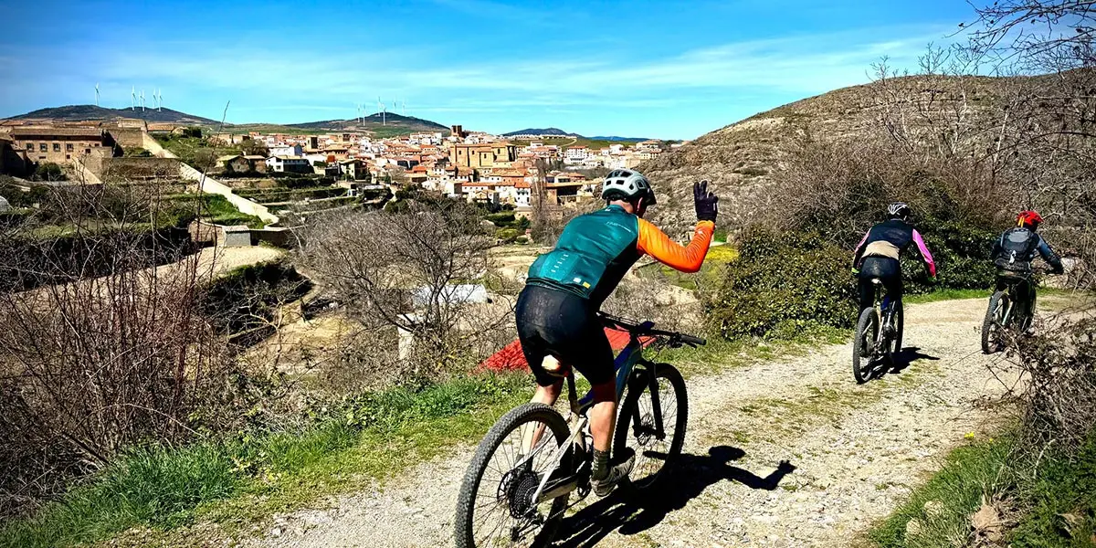 Quedada BTT organizada el domingo por el Club Ciclista Moncayo Soriano 1