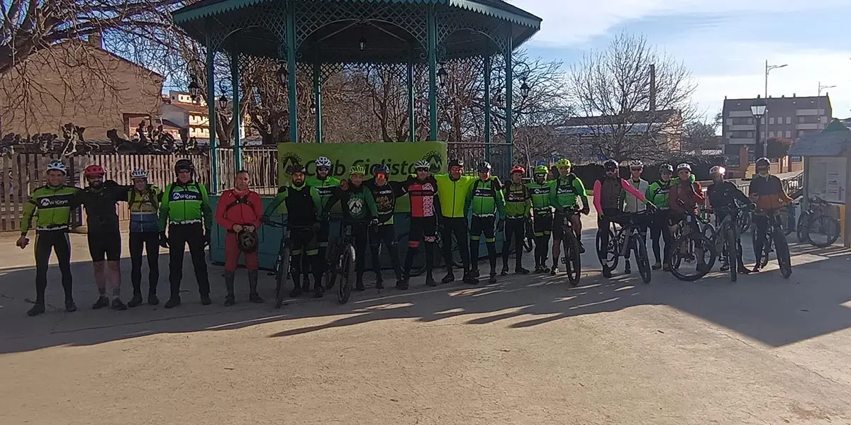 Quedada BTT organizada el domingo por el Club Ciclista Moncayo Soriano 2