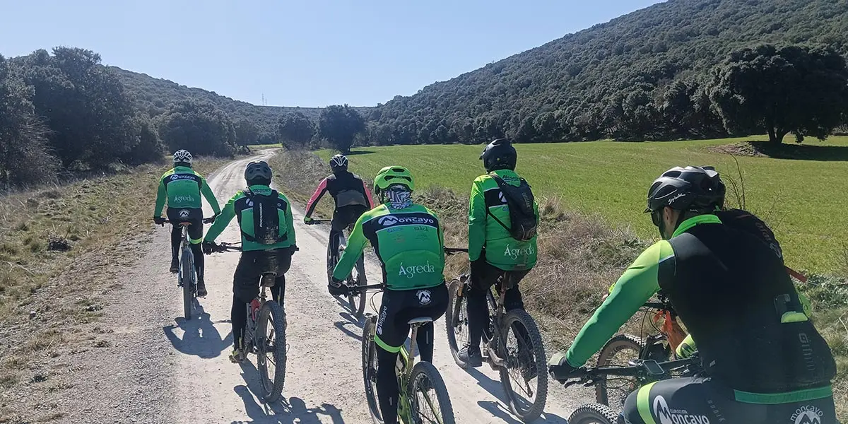 Quedada BTT organizada el domingo por el Club Ciclista Moncayo Soriano 4