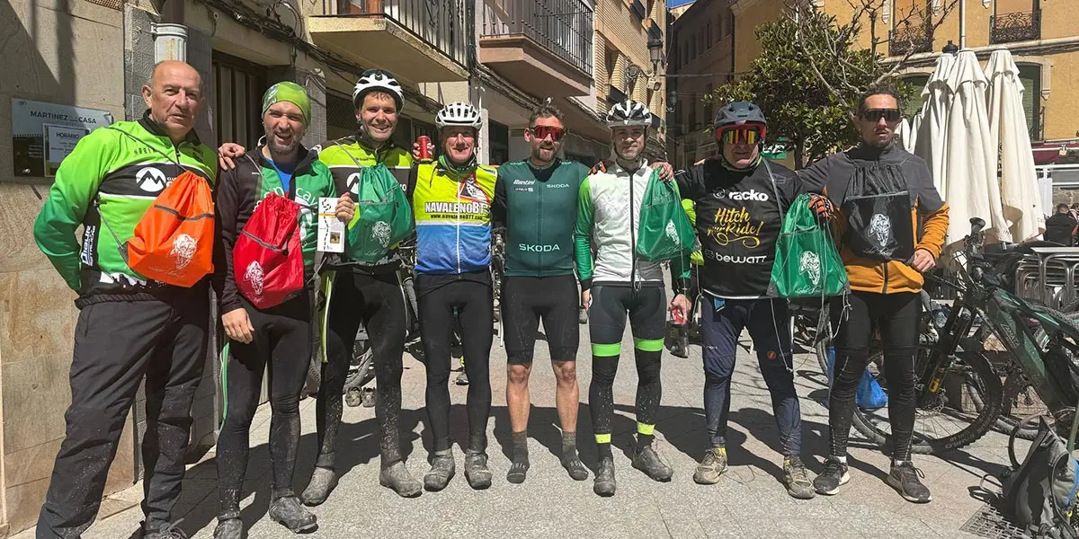 Quedada BTT organizada el domingo por el Club Ciclista Moncayo Soriano 6