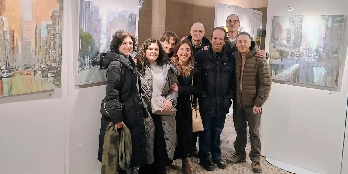 Exposici&oacute;n &lsquo;Visiones en asfalto&rsquo; de Javier Rodr&iacute;guez en UNED Tudela 9
