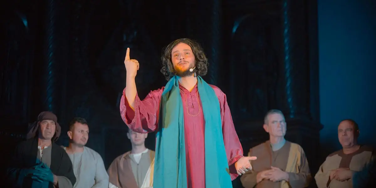 Concierto de Semana Santa 2025 en &Aacute;greda con escenas teatralizadas de la Pasi&oacute;n del Se&ntilde;or 4