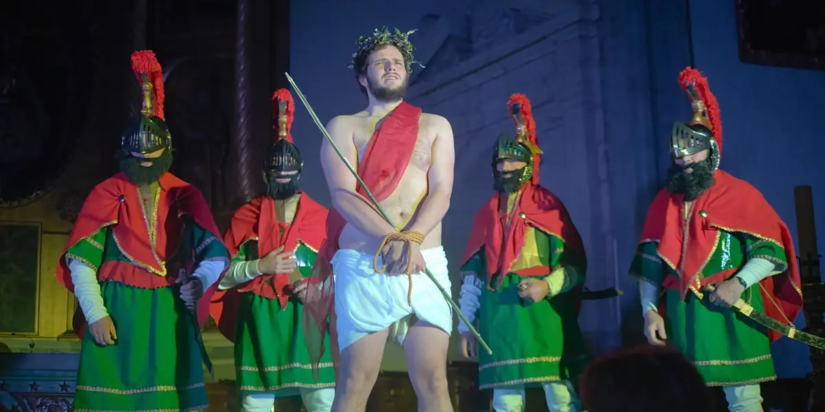 Concierto de Semana Santa 2025 en &Aacute;greda con escenas teatralizadas de la Pasi&oacute;n del Se&ntilde;or 14