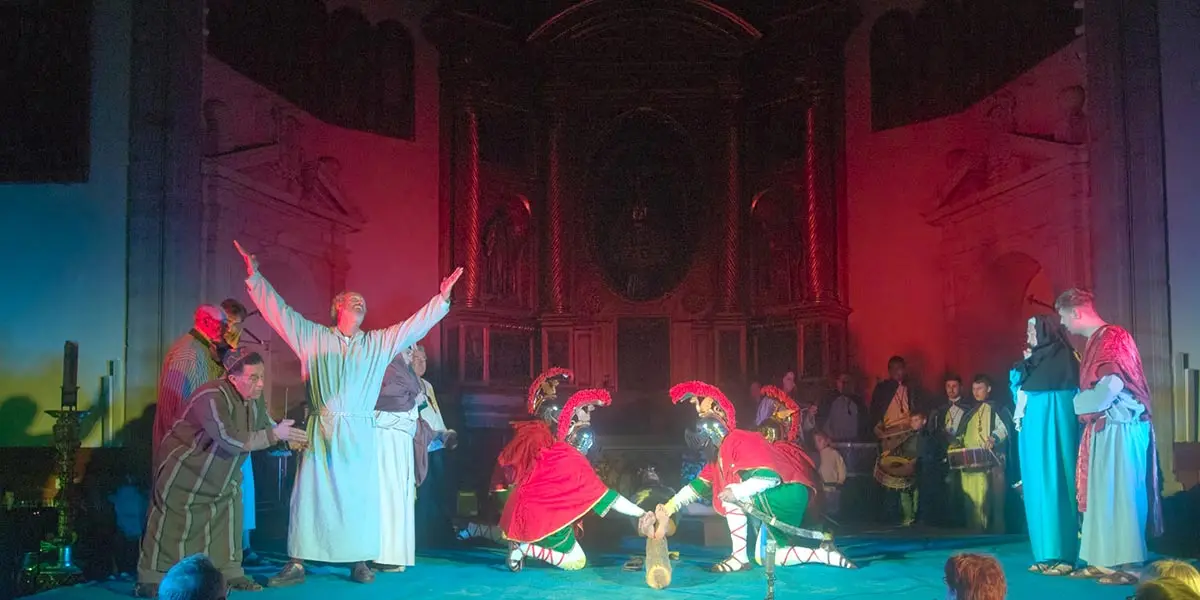 Concierto de Semana Santa 2025 en &Aacute;greda con escenas teatralizadas de la Pasi&oacute;n del Se&ntilde;or 16