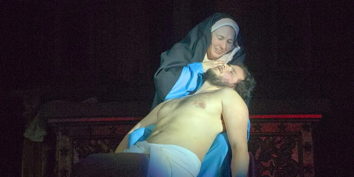 Concierto de Semana Santa 2025 en &Aacute;greda con escenas teatralizadas de la Pasi&oacute;n del Se&ntilde;or 17