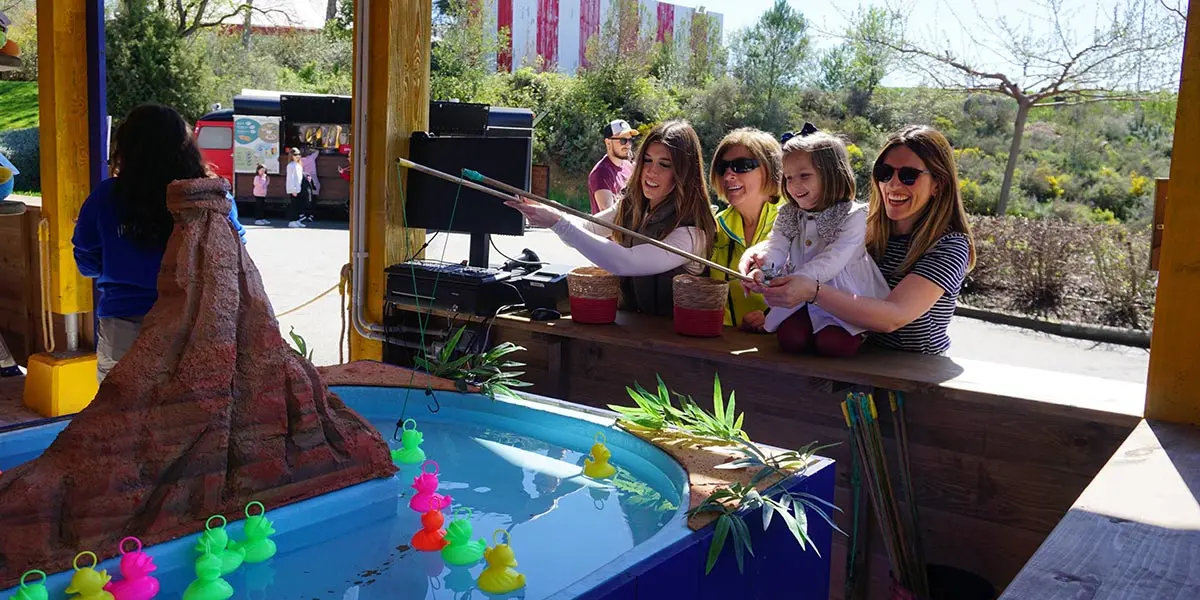Juegos del granero patos