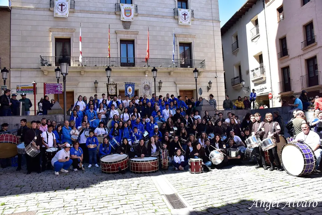 La Rompida de la Hora 2025 en Tudela