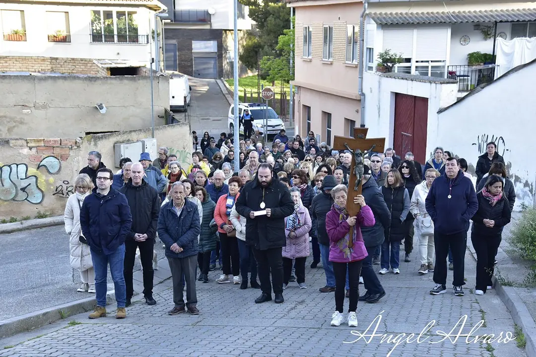 V&iacute;a Crucis 2025 en Tudela 2
