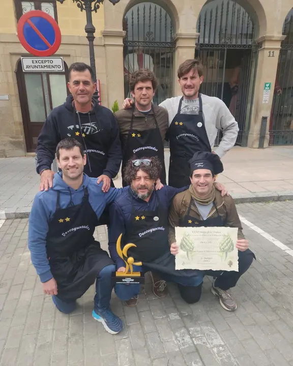 Descoyuntados gana el Concurso de Menestras de la Ribera con una receta de Tudela