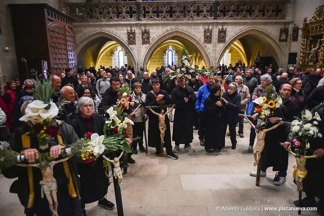 Tafalla abri&oacute; las romer&iacute;as a la Virgen de Uju&eacute; con una nutrida participaci&oacute;n de localidades vecinas 86