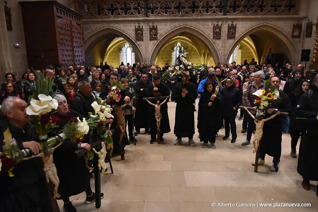 Tafalla abri&oacute; las romer&iacute;as a la Virgen de Uju&eacute; con una nutrida participaci&oacute;n de localidades vecinas 93