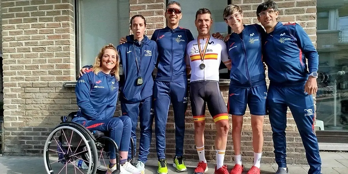 Con el oro de Santas, la Selecci&oacute;n Espa&ntilde;ola de Ciclismo Paral&iacute;mpico ha alcanzado ya tres medallas en esta primera cita internacional de la temporada