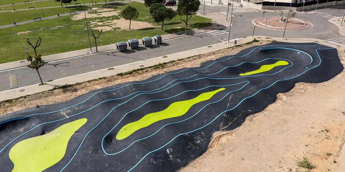 Corella adecua la pista de Pumptrack de San Benito 4
