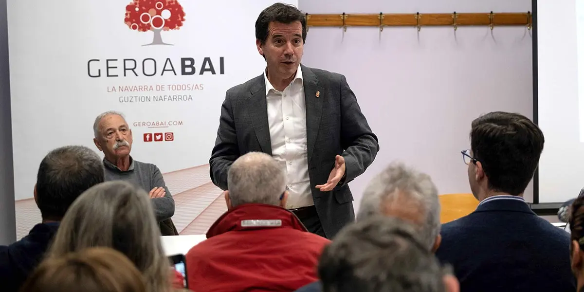 Mikel Irujo destac&oacute; en Tudela el crecimiento industrial de la Ribera y la diversificaci&oacute;n empresarial