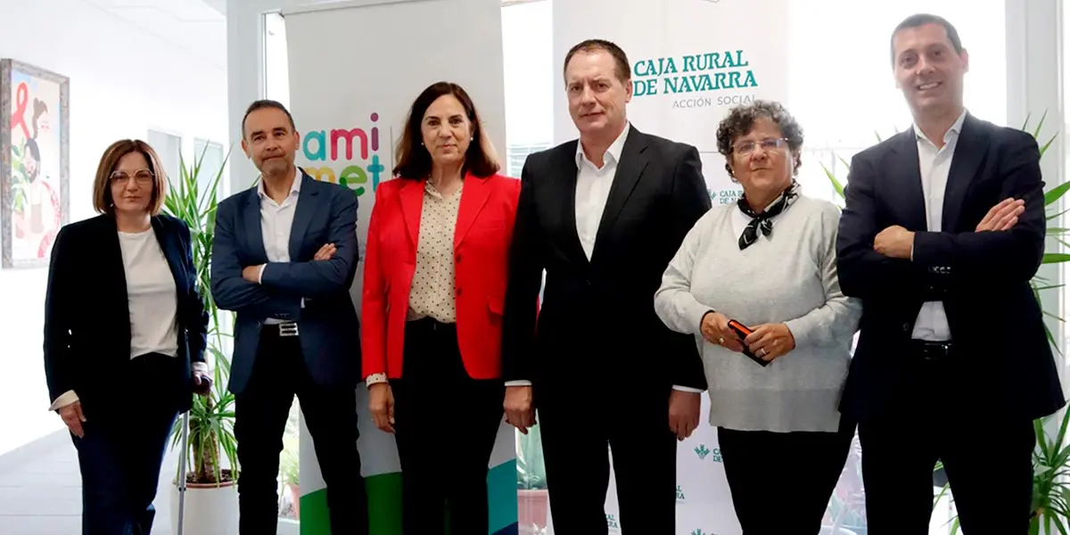 AMIMET y Caja Rural de Navarra impulsan la inclusi&oacute;n de personas con discapacidad en la Ribera