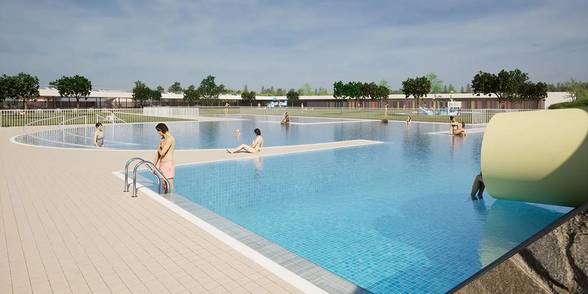Tudela avanza hacia unas piscinas municipales modernas y accesibles en la avenida Narangel 5