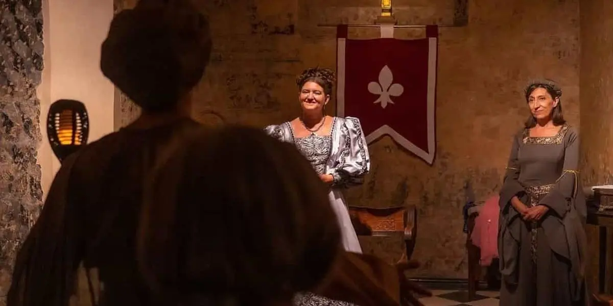 Visitas teatralizadas al castillo de Marcilla 2