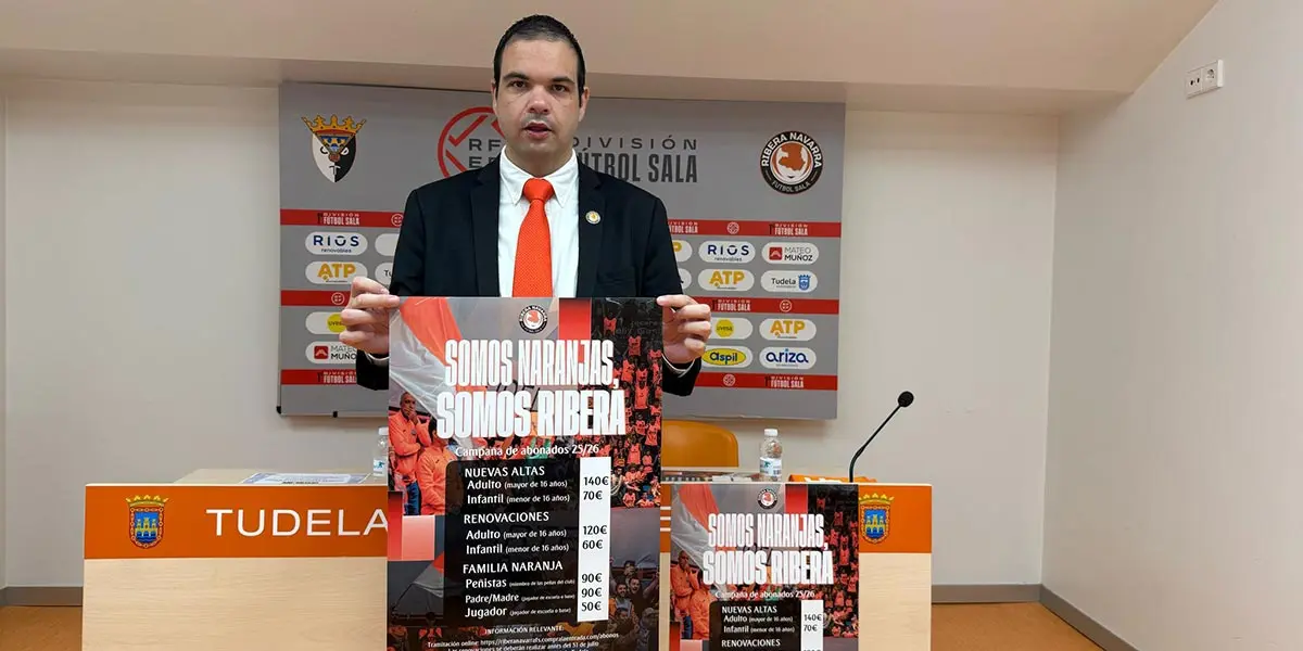 El Ribera Navarra FS pone en marcha una campa&ntilde;a pensada para reforzar la conexi&oacute;n emocional entre el club y su masa social