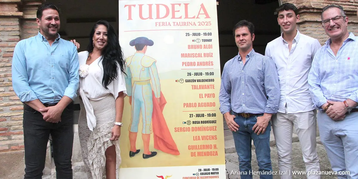 Presentaci&oacute;n del cartel taurino de Tudela