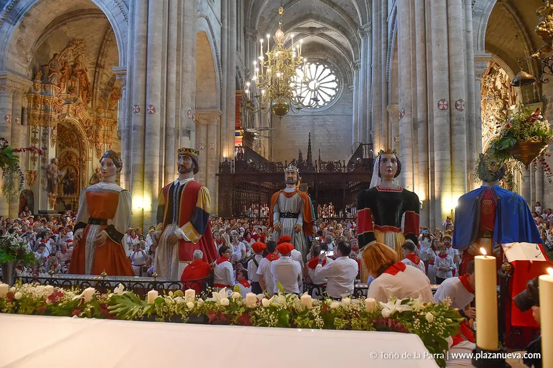 Gigantes en la Novena de Santa Ana Tudela 2025 3