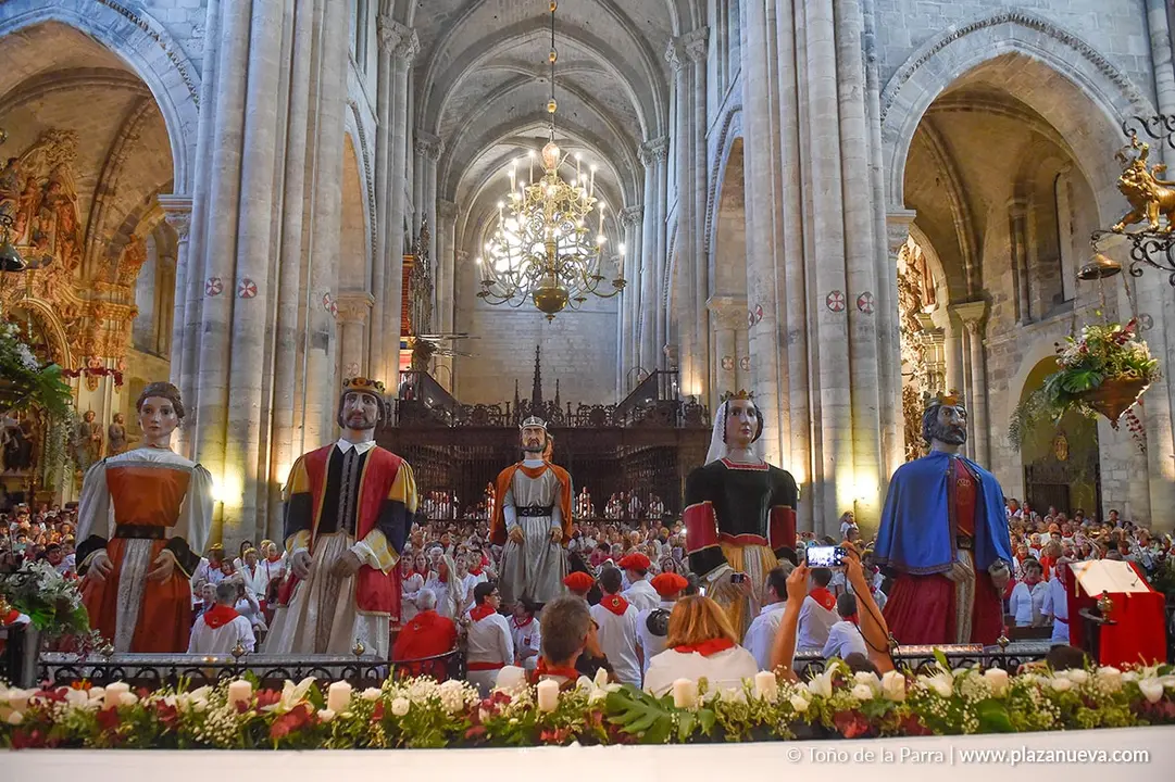 Gigantes en la Novena de Santa Ana Tudela 2025 7