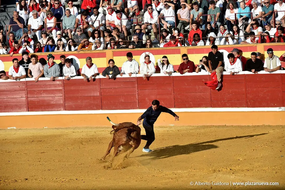 Suelta de vaquillas en Tudela d&iacute;a 27 2025 12