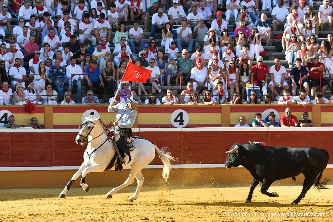 Corrida de rejones en Tudela d&iacute;a 27 2025 11
