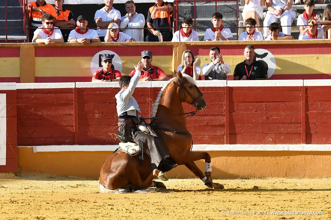 Corrida de rejones en Tudela d&iacute;a 27 2025 13