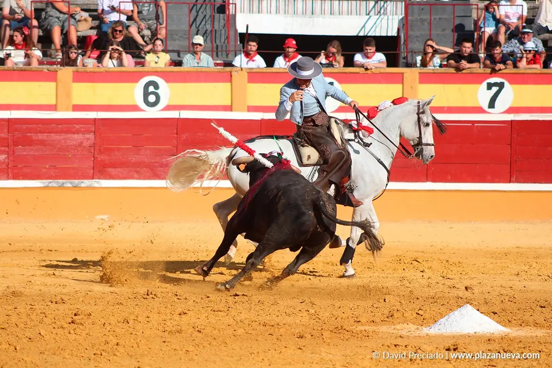 Corrida de rejones en Tudela d&iacute;a 27 2025 16
