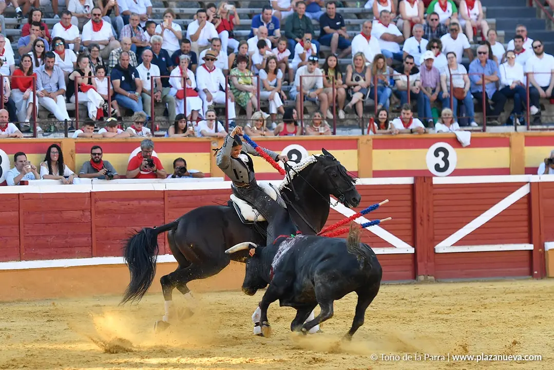 Corrida de rejones en Tudela d&iacute;a 27 2025 27