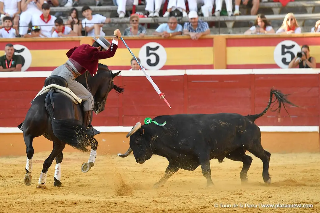 Corrida de rejones en Tudela d&iacute;a 27 2025 33