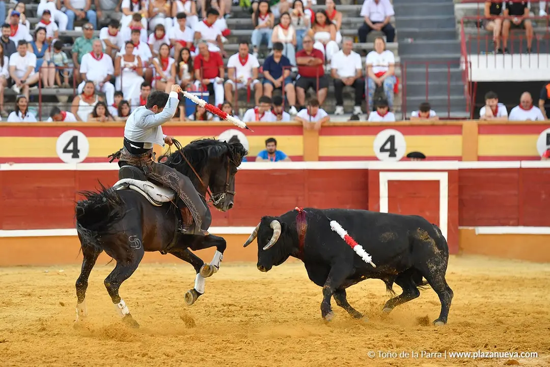 Corrida de rejones en Tudela d&iacute;a 27 2025 42