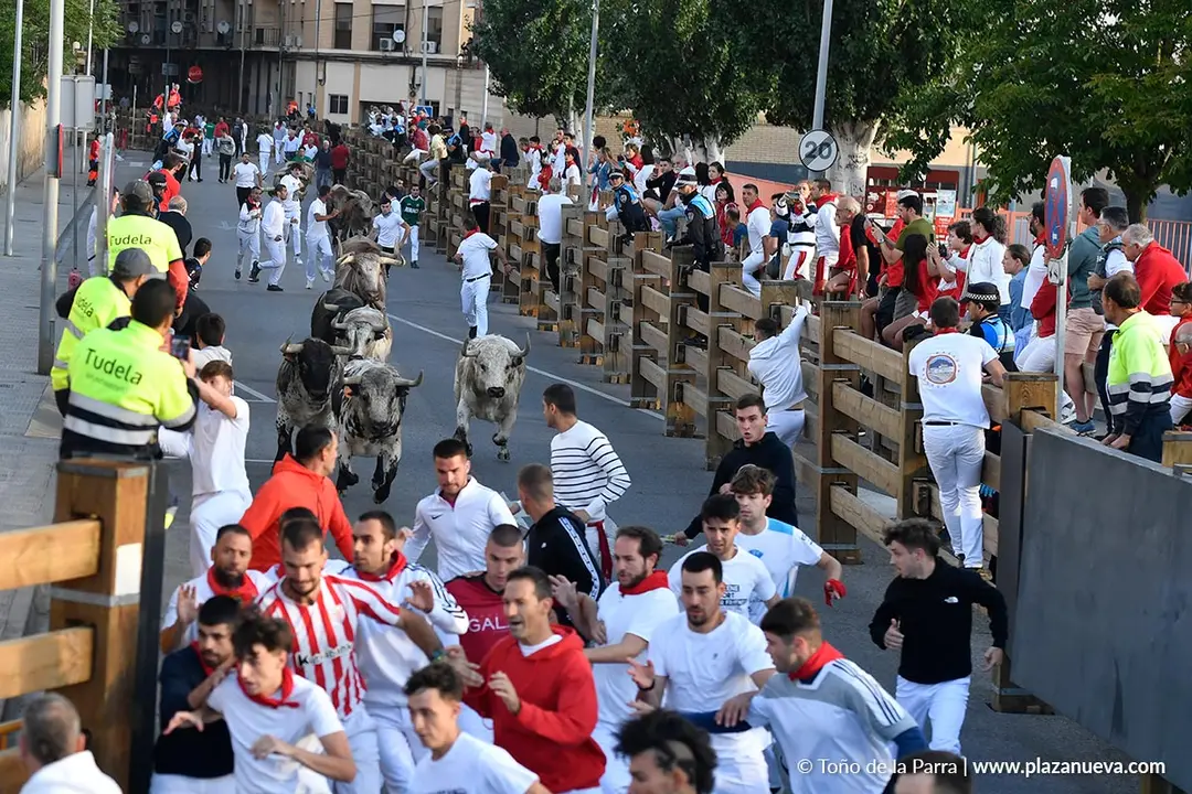Encierro de Tudela d&iacute;a 28 2025 14