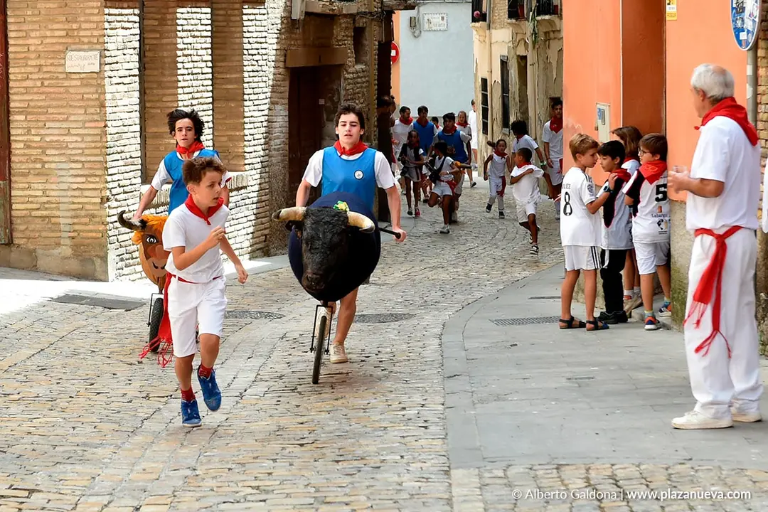 Encierro txiki en Tudela 2025 5