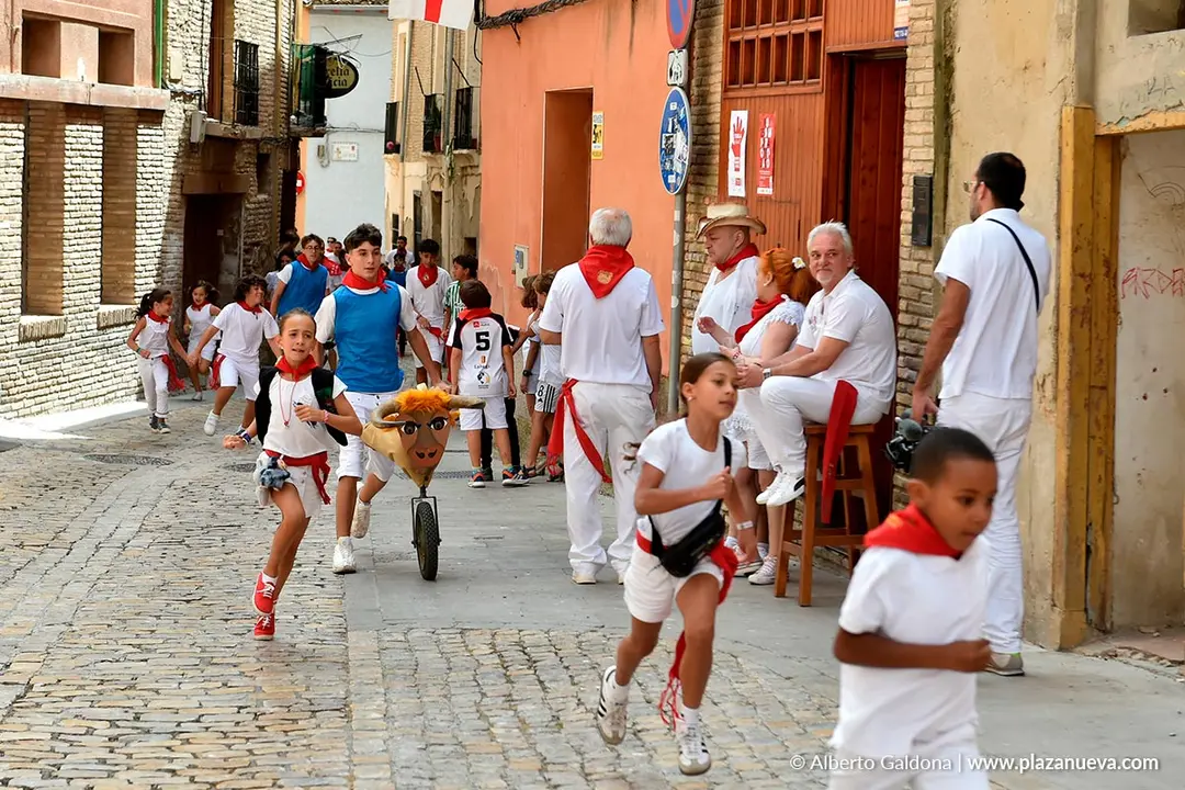 Encierro txiki en Tudela 2025 6
