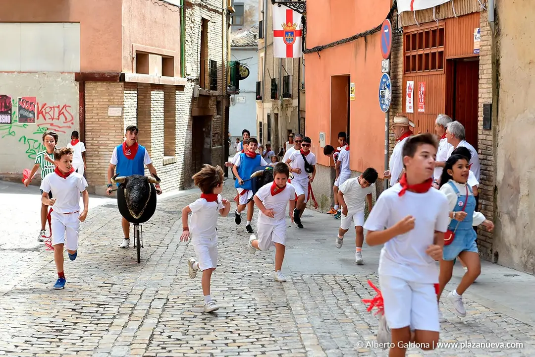 Encierro txiki en Tudela 2025 12